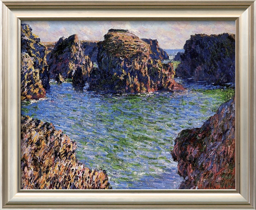 Port-Goulphar, Belle-Ile, Brittany - Claude Monet Paintings